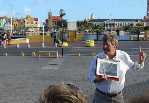 Anko van der Woude, Brionplein, Otrobanda.