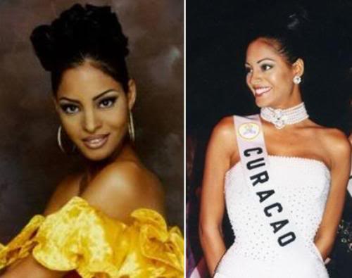 Miss Curacao 1997 and Top 6 Miss Universe 1997 finalist: Verna Vasquez.