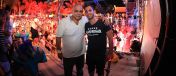Walid and his father.